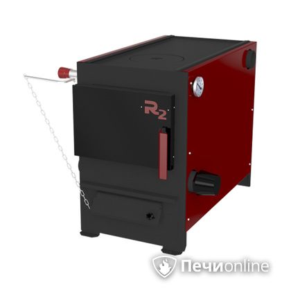 Твердотопливный котел Термокрафт R2 15 кВт конфорка термометр круглый выход в Нижневартовске